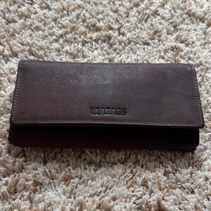 Classic Brown Leather women’s Wallet